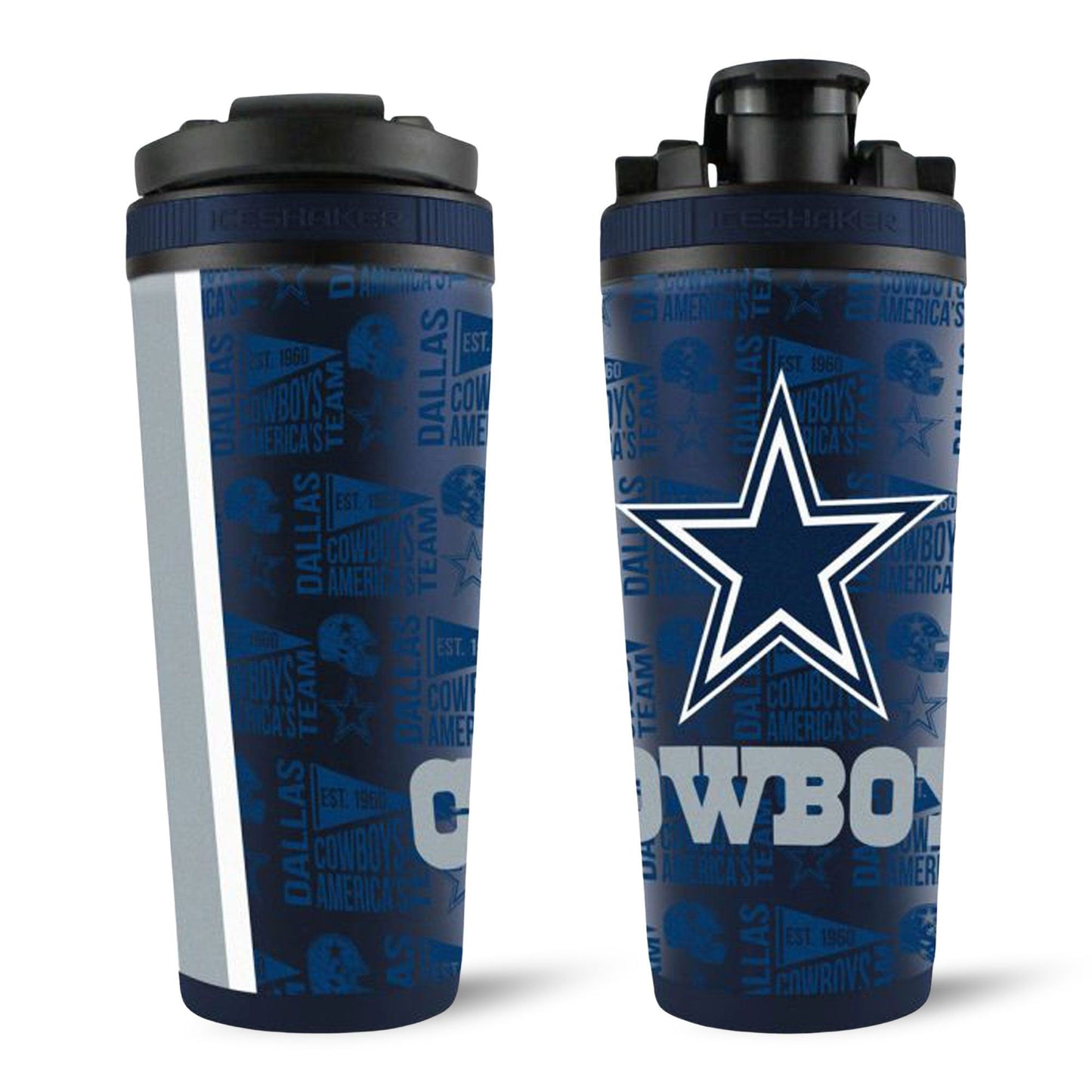 Officially Licensed Dallas Cowboys 26oz Ice Shaker - Angler's Pro Tackle & Outdoors