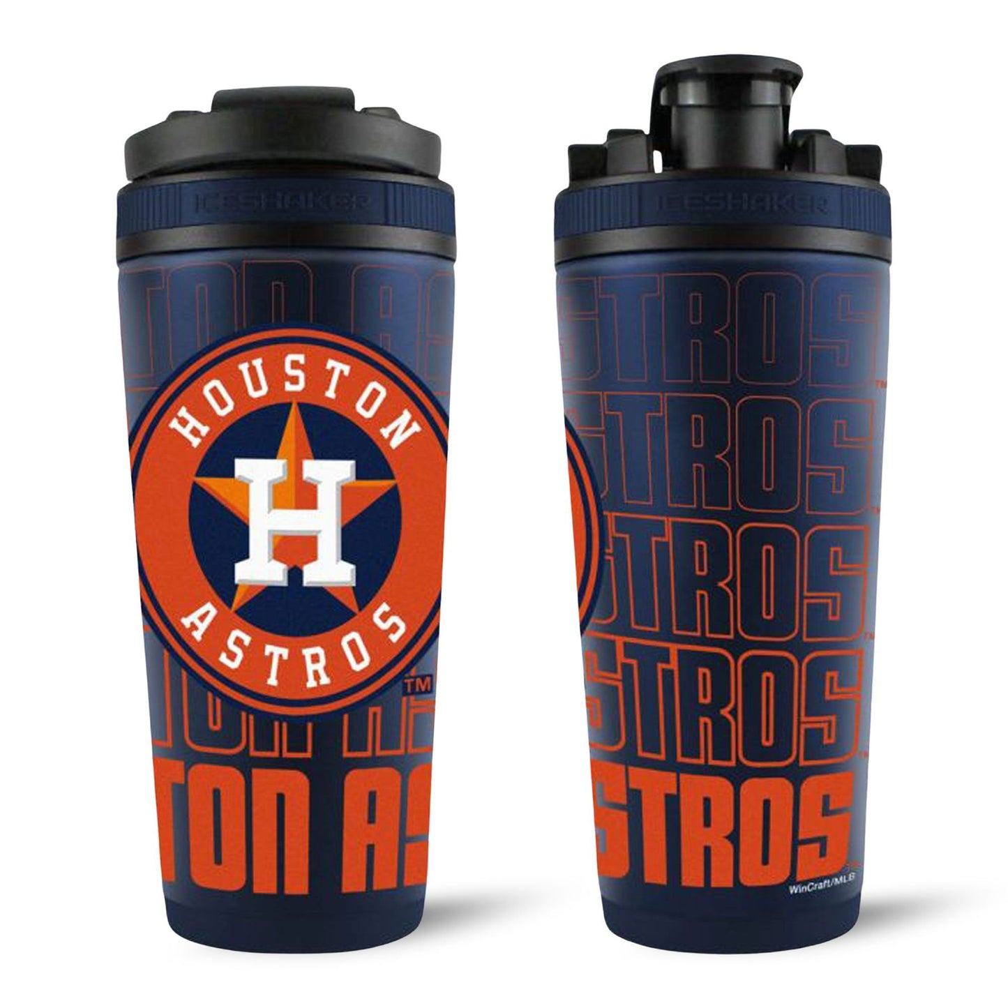 Officially Licensed Houston Astros 26oz Ice Shaker - Angler's Pro Tackle & Outdoors