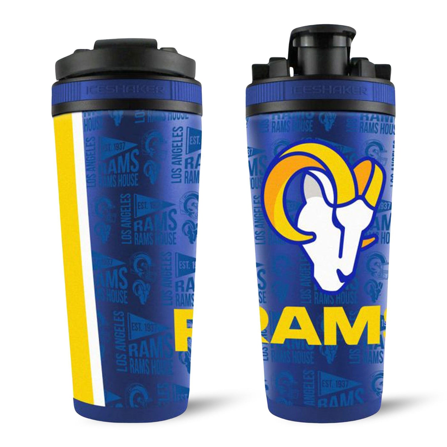 Officially Licensed Los Angeles Rams 26oz Ice Shaker - Angler's Pro Tackle & Outdoors
