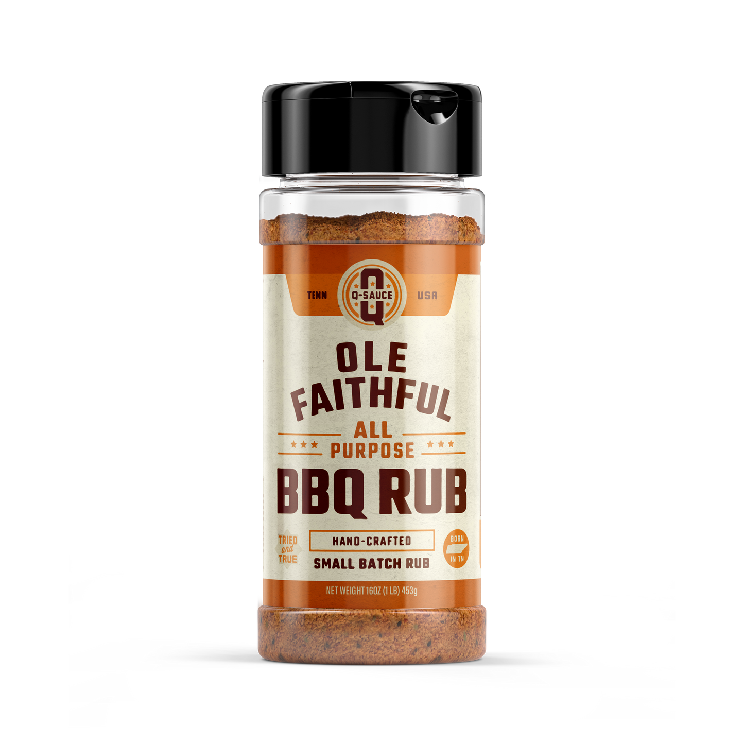Q Sauce Ole Faithful - All Purpose BBQ Rub