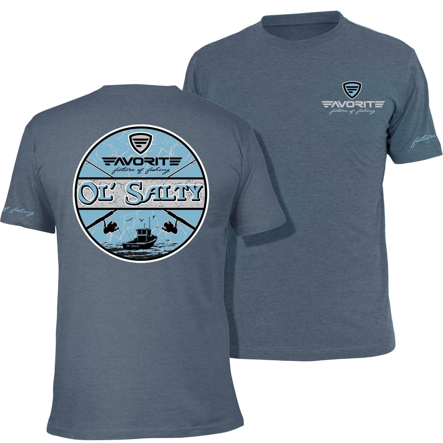 Favorite Fishing Ol Salty T-Shirt