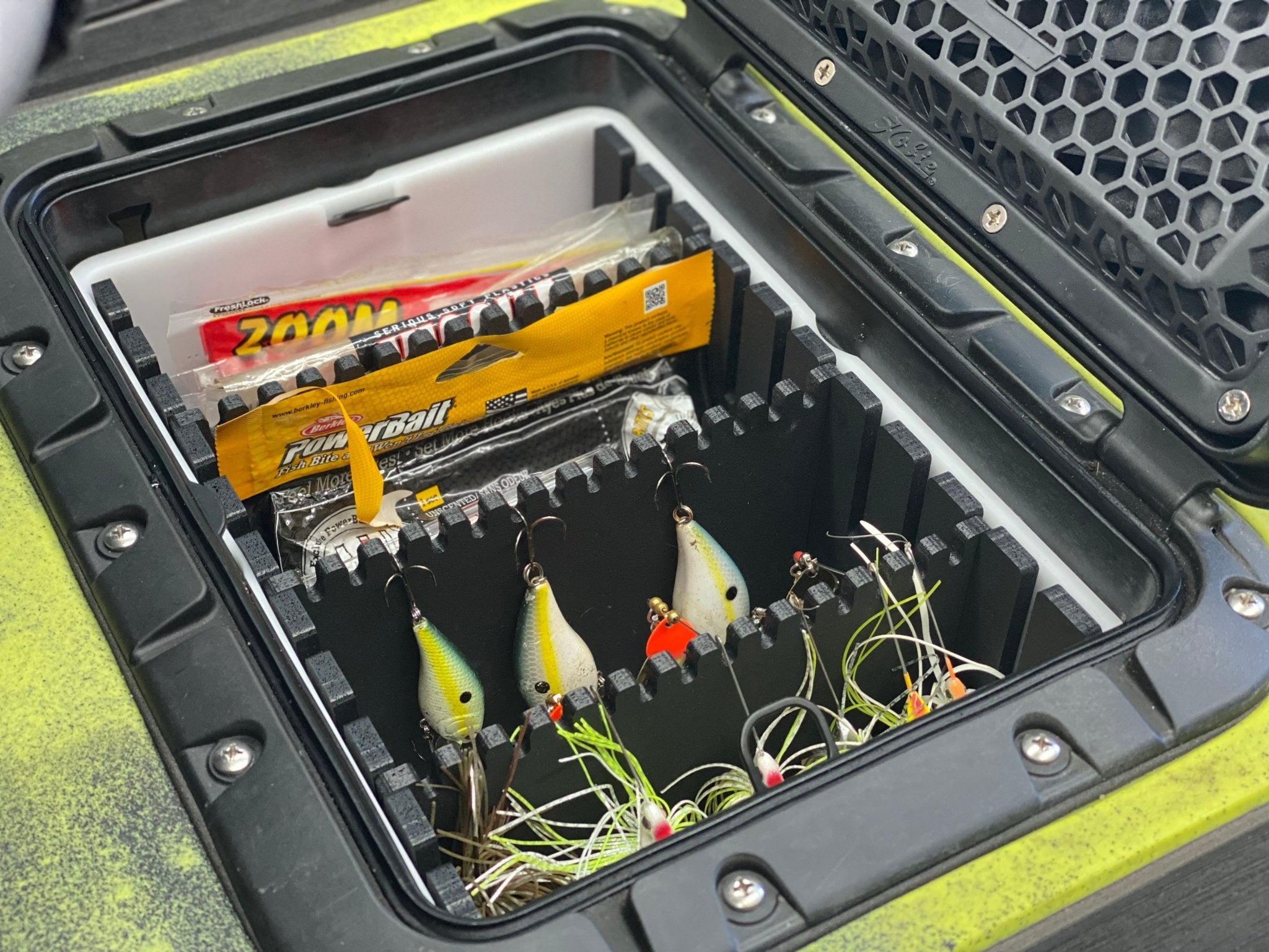 berkley fishing bucket One Objective Hobie Bucket Organizer