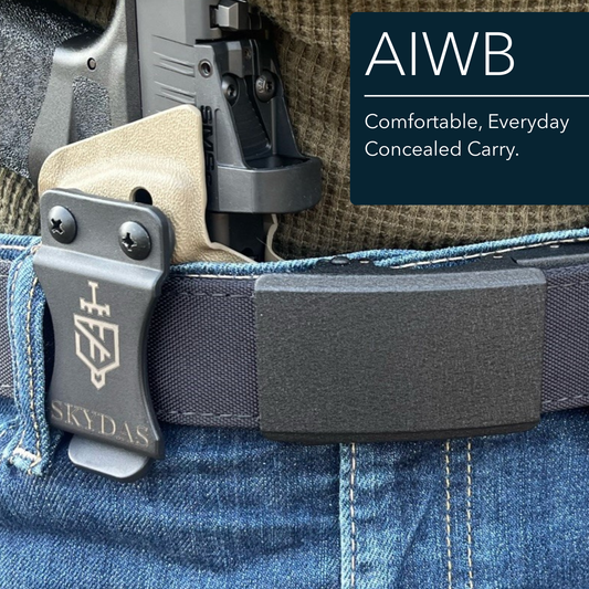 2ND AMEN OPS 1.0 EDC Belt 1.5" Width Ballistic Nylon for Everyday Carry