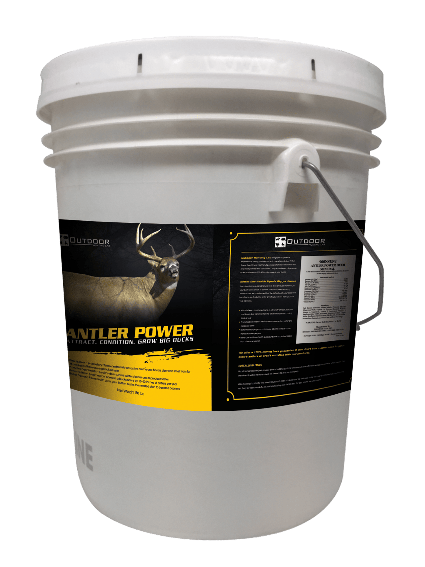 Outdoor Hunting Lab Antler Power Deer Mineral - Angler's Pro Tackle & Outdoors