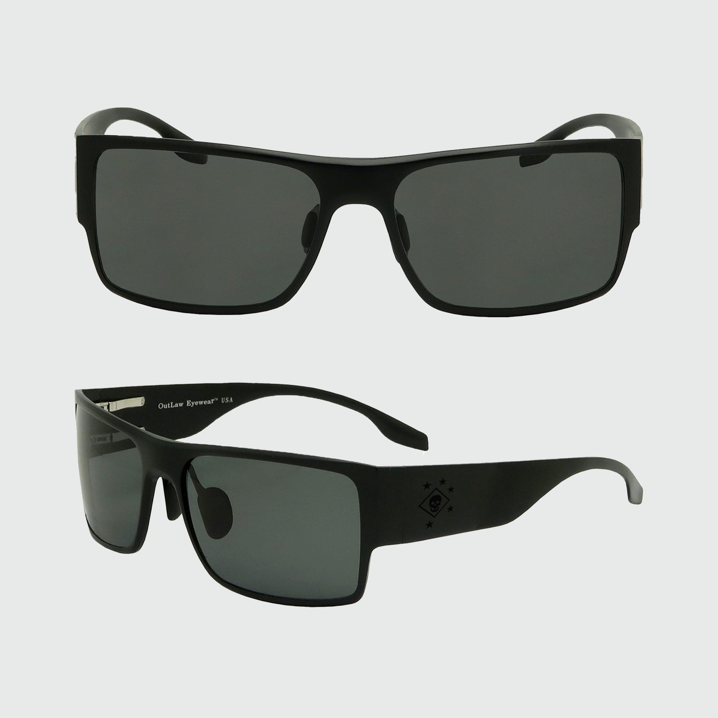 OutLaw Eyewear Raider TAC Black / Polarized - 2 Pack - Angler's Pro Tackle & Outdoors