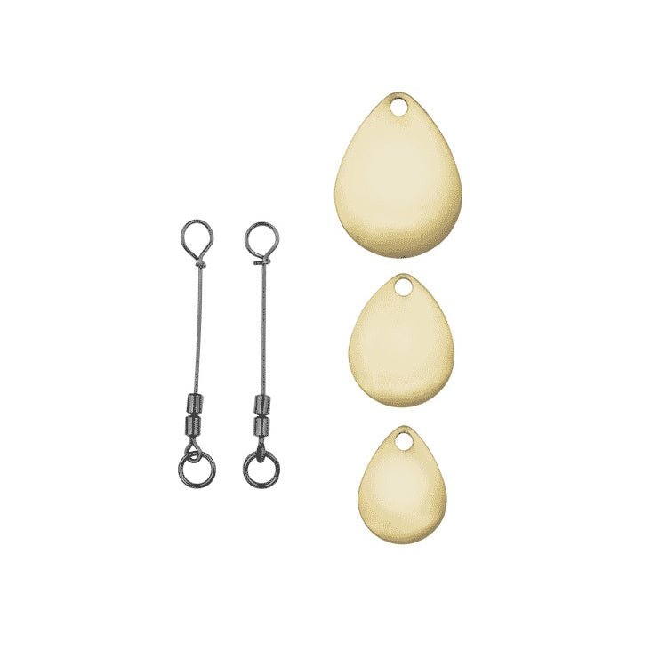 Owner Flashy Swimmer Kit Gold Colorado 4pk - Angler's Pro Tackle & Outdoors