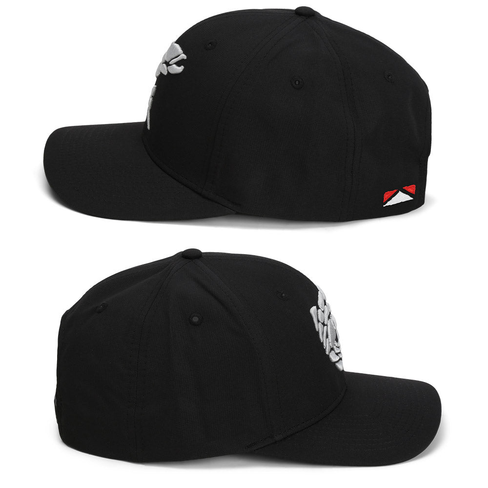 Paramount Outdoors Rock Fish 3-D Puff Embroidery Performance RipStop Fishing Hat