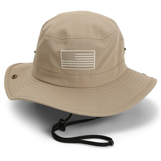 Paramount Outdoors Bayou Full Brim American Flag Boonie Hat (Floats) - Angler's Pro Tackle & Outdoors