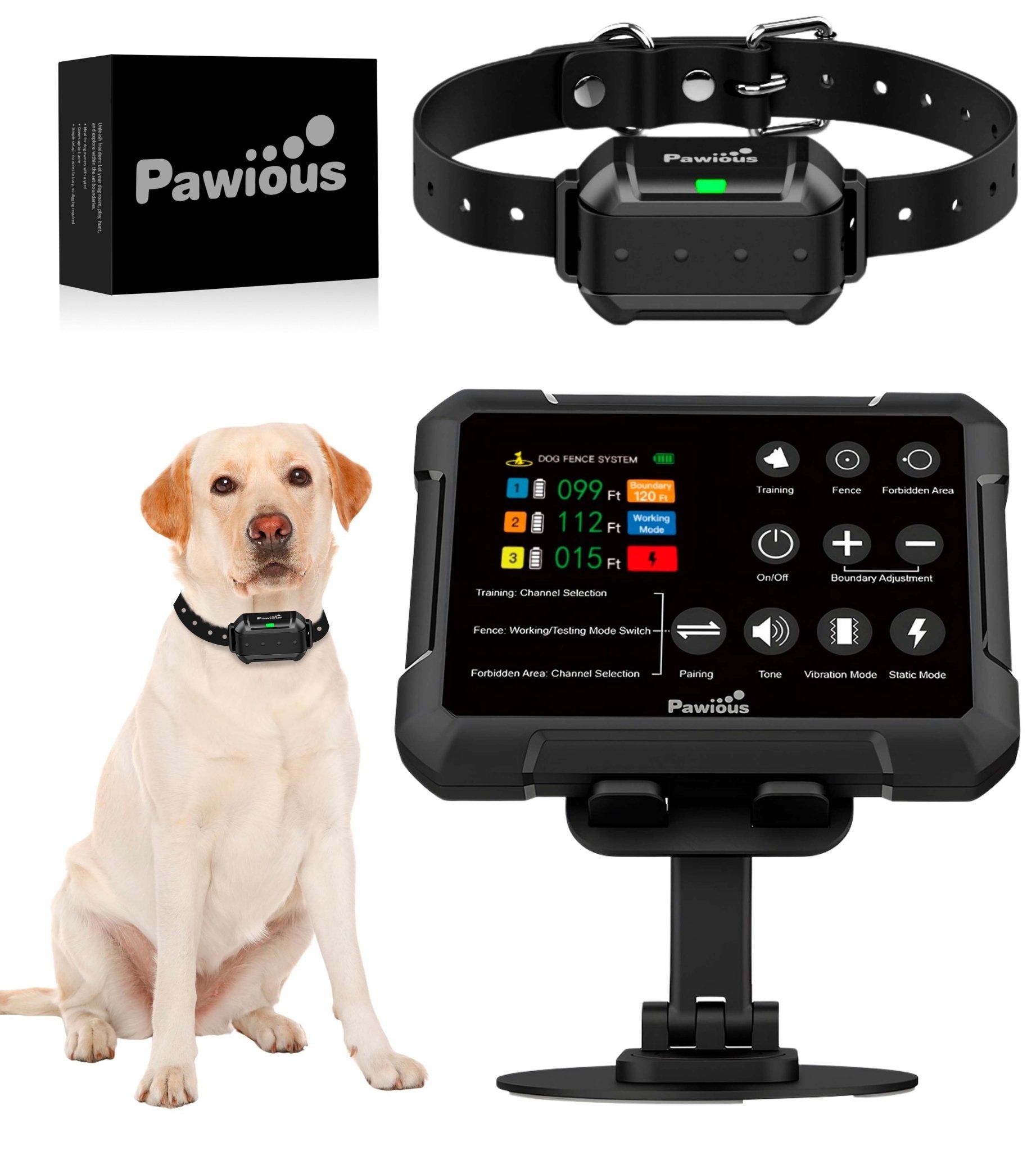 Pawious Wireless Dog Fence Forbidden Area F900Plus High