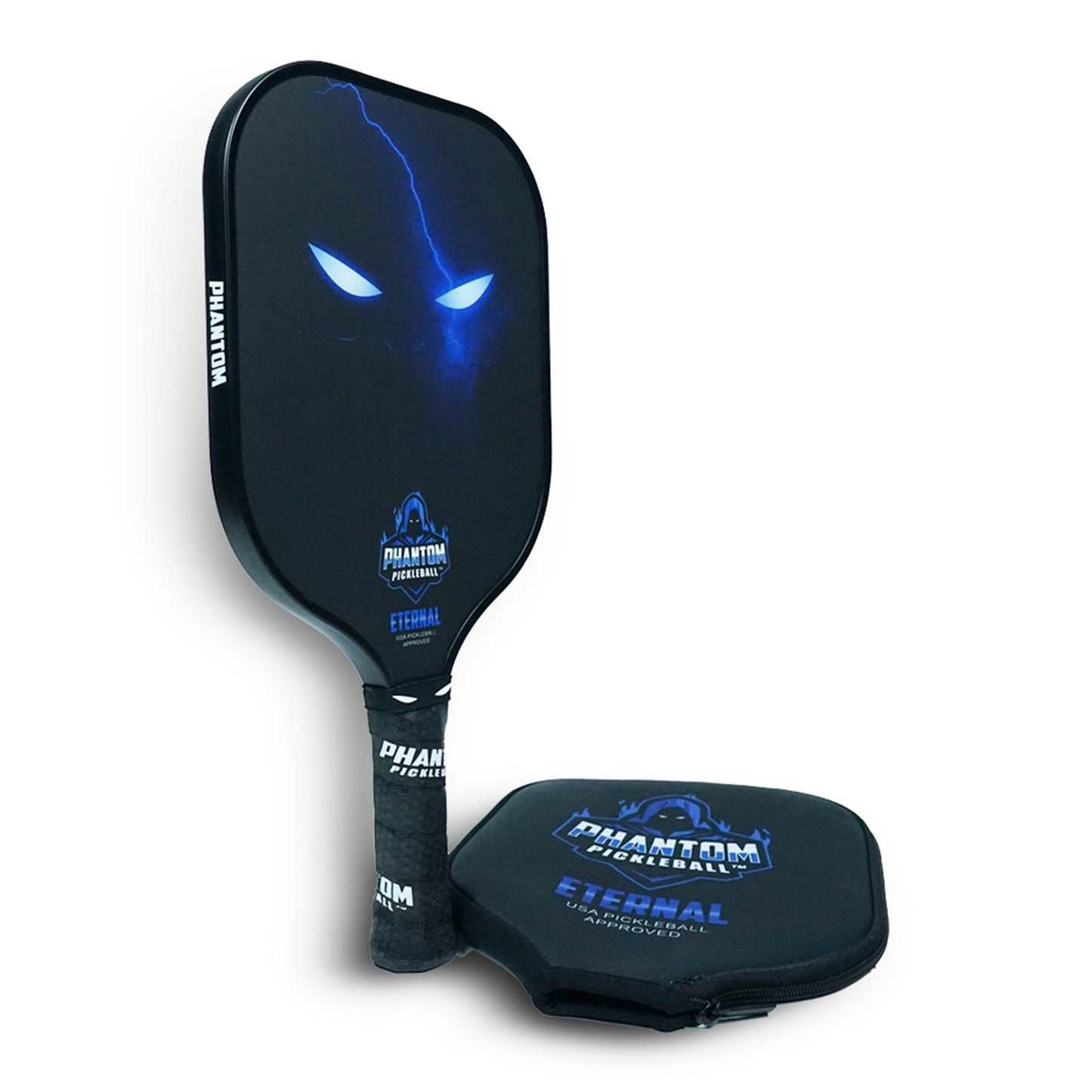 Phantom Eternal 14MM T700 Carbon Fiber Pickleball Paddle with Cover - Angler's Pro Tackle & Outdoors