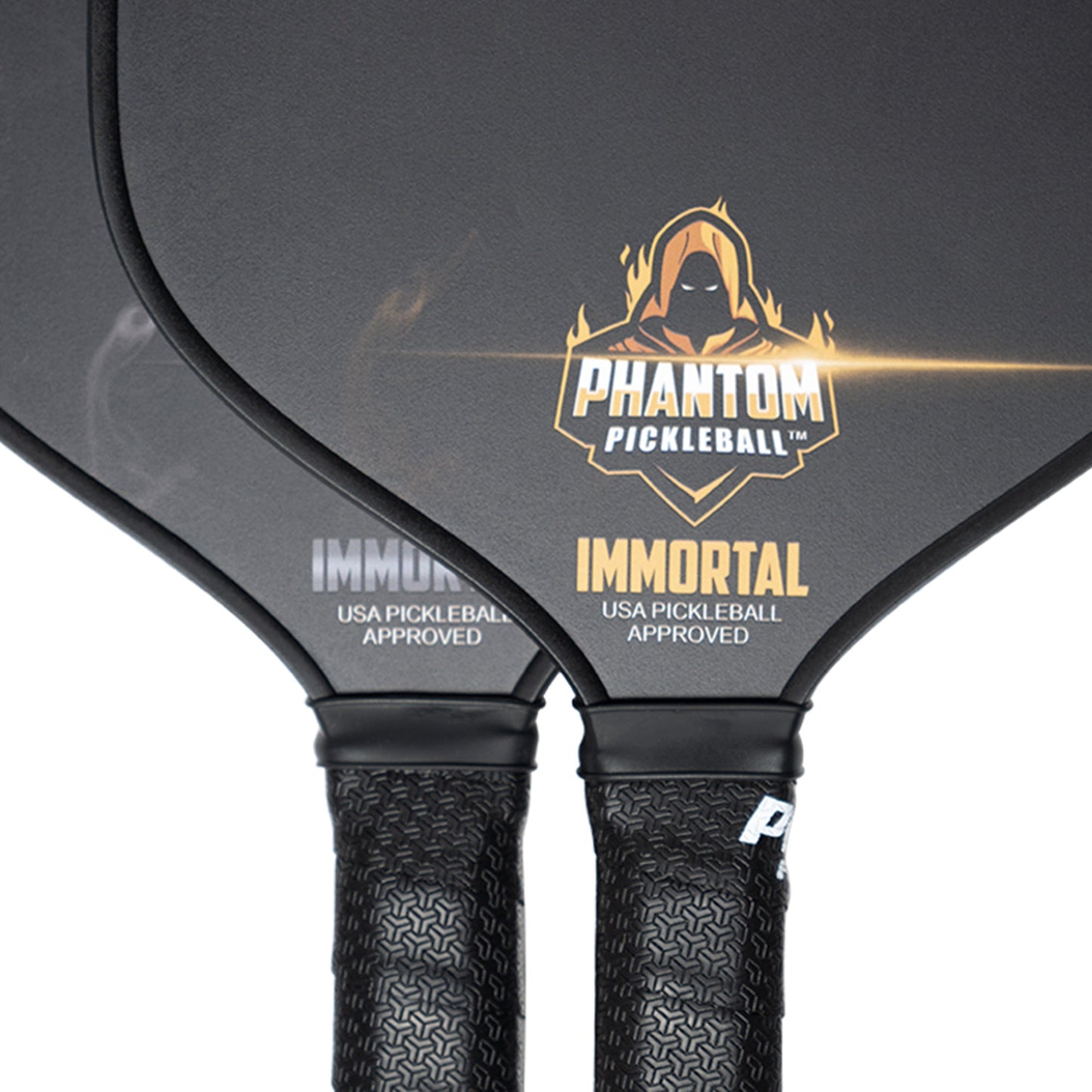 PHANTOM IMMORTAL 16MM T800 Carbon Fiber Pickleball Pro Paddle with Cover - Angler's Pro Tackle & Outdoors