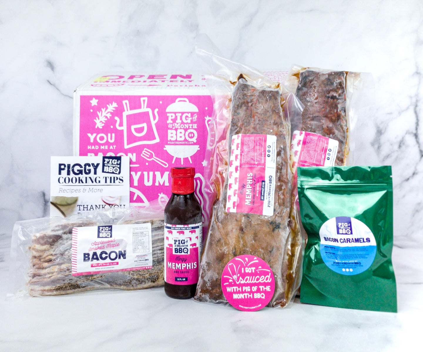 Pig of the Month BBQ BBQ of the Month Club – The Gift That Keeps on Giving (and Smoking!) 🔥