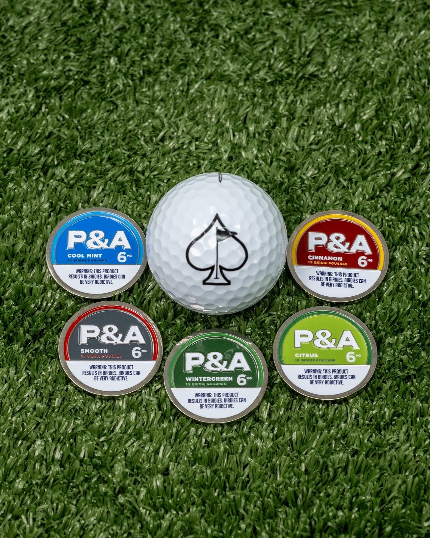 Pins and Aces 6 Milly - Wintergreen Ball Marker - Angler's Pro Tackle & Outdoors