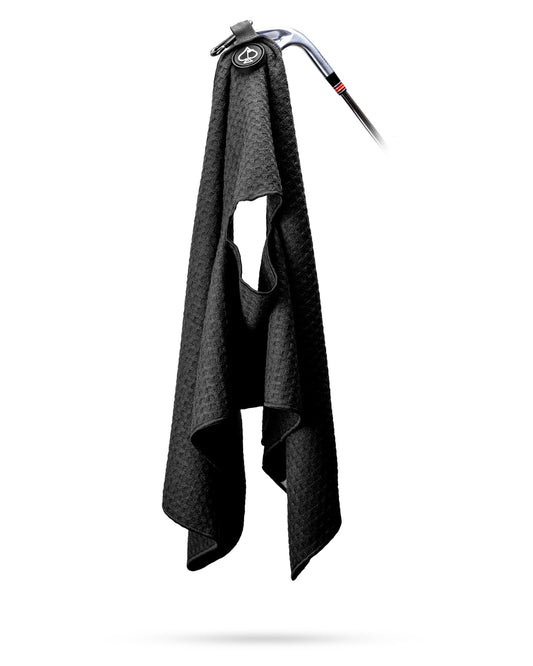 Pins and Aces Magnetic Towel - Black - Angler's Pro Tackle & Outdoors