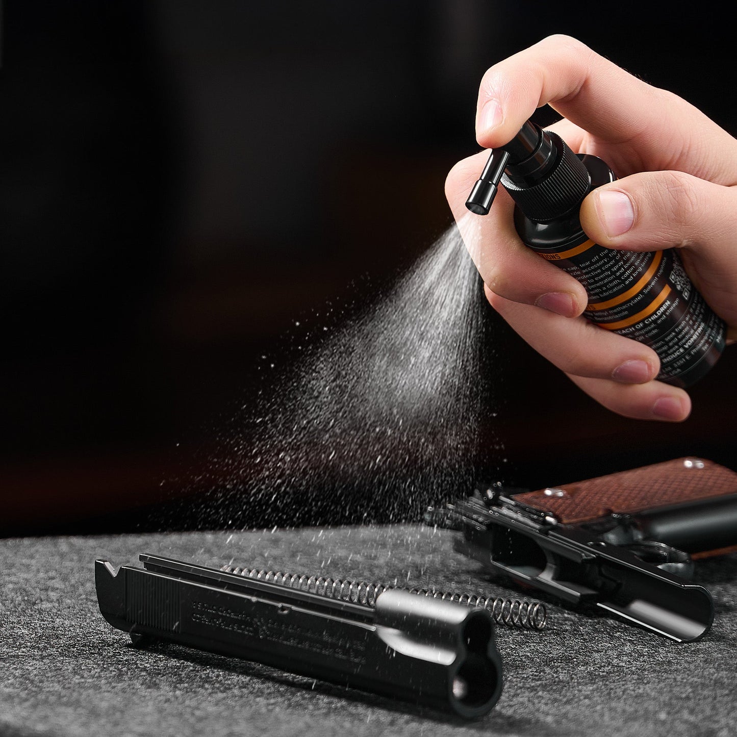 Pinty Scopes CLP Gun Oil Combo Cleaner Kit with 2 fl oz Fine Mist Sprayer & 1 fl oz Needle Oiler - Angler's Pro Tackle & Outdoors