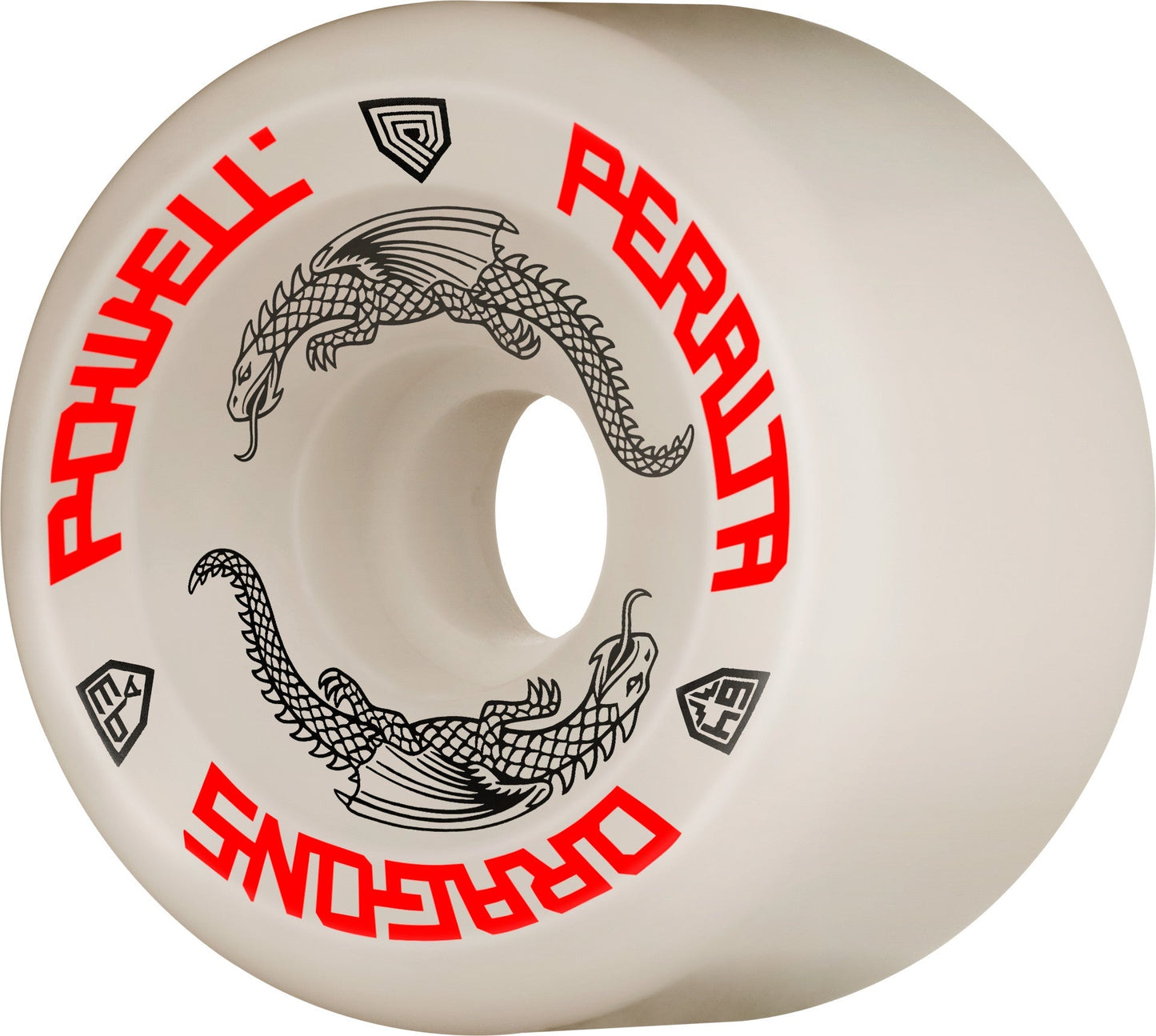 Powell Peralta Dragon Formula G - Bones Wheels 64x36mm 93A - Off White (Set of 4) - Angler's Pro Tackle & Outdoors