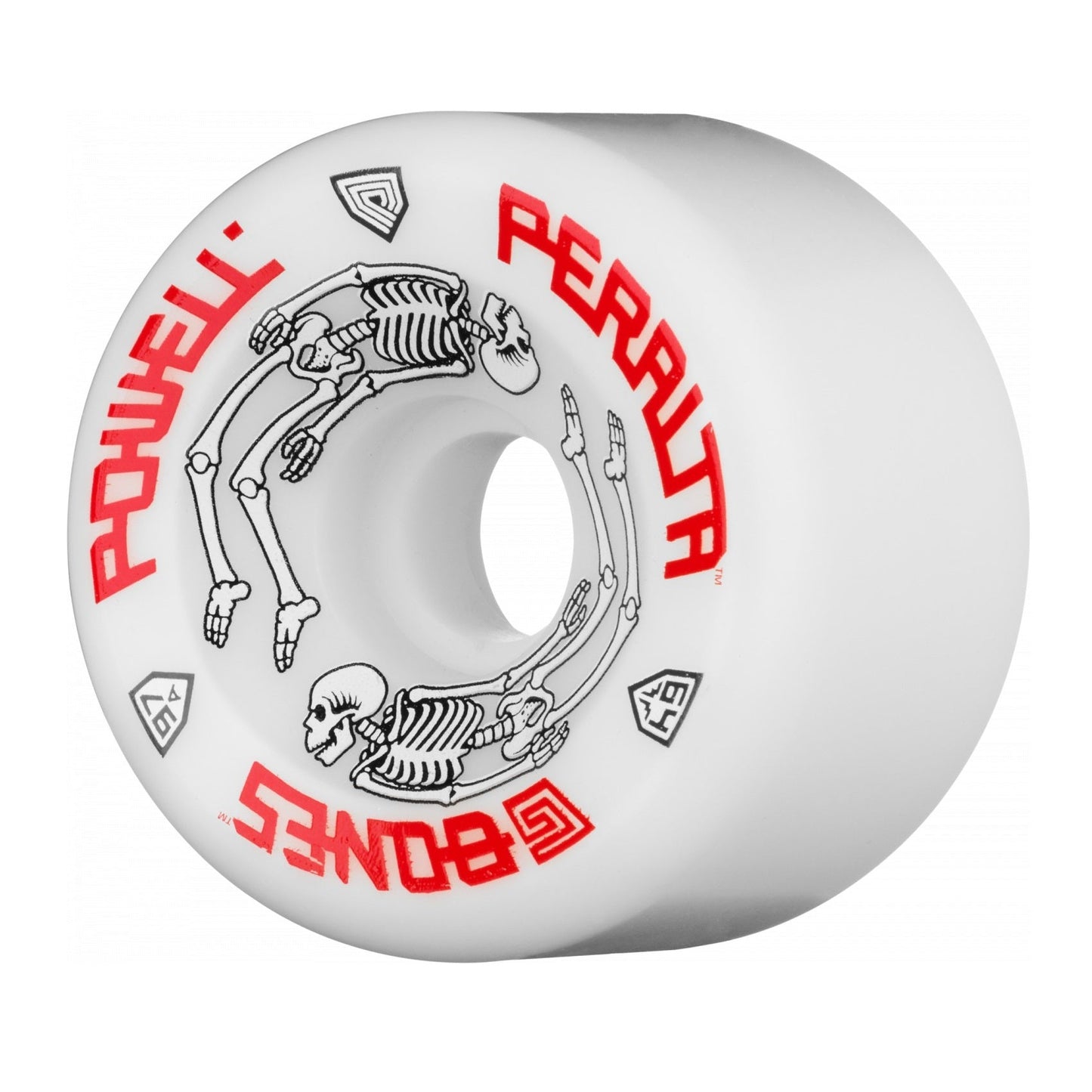 Powell Peralta Wheels G - Bones 64mm 97a - White (Set of 4) - Angler's Pro Tackle & Outdoors