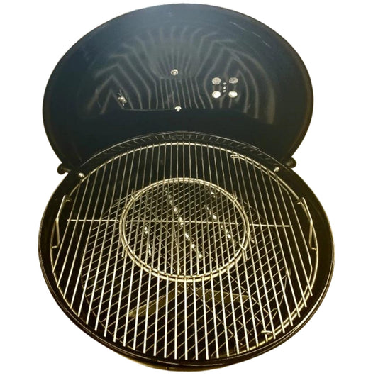Hunsaker Vortex Smokers Hunsaker 22" & 26" Kettle Premium Stainless Steel Food Grate: The Ultimate Cooking Surface for Your Kettle Grill