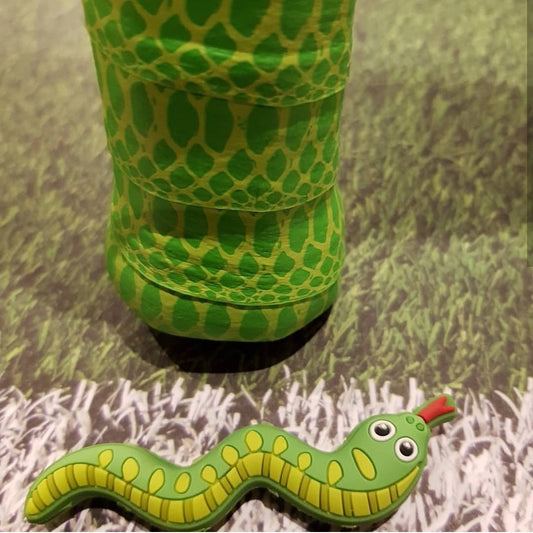 Racket Pets Overgrip Tape for Tennis Racket - Green Snake (pack of 2) - Angler's Pro Tackle & Outdoors