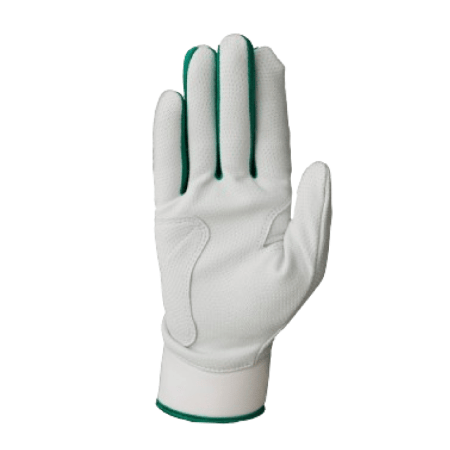 Resilient SFBL Championship Fastpitch Batting gloves - White and Green