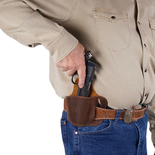 Right - Handed Leather Belt Holster by DS Conceal - Angler's Pro Tackle & Outdoors