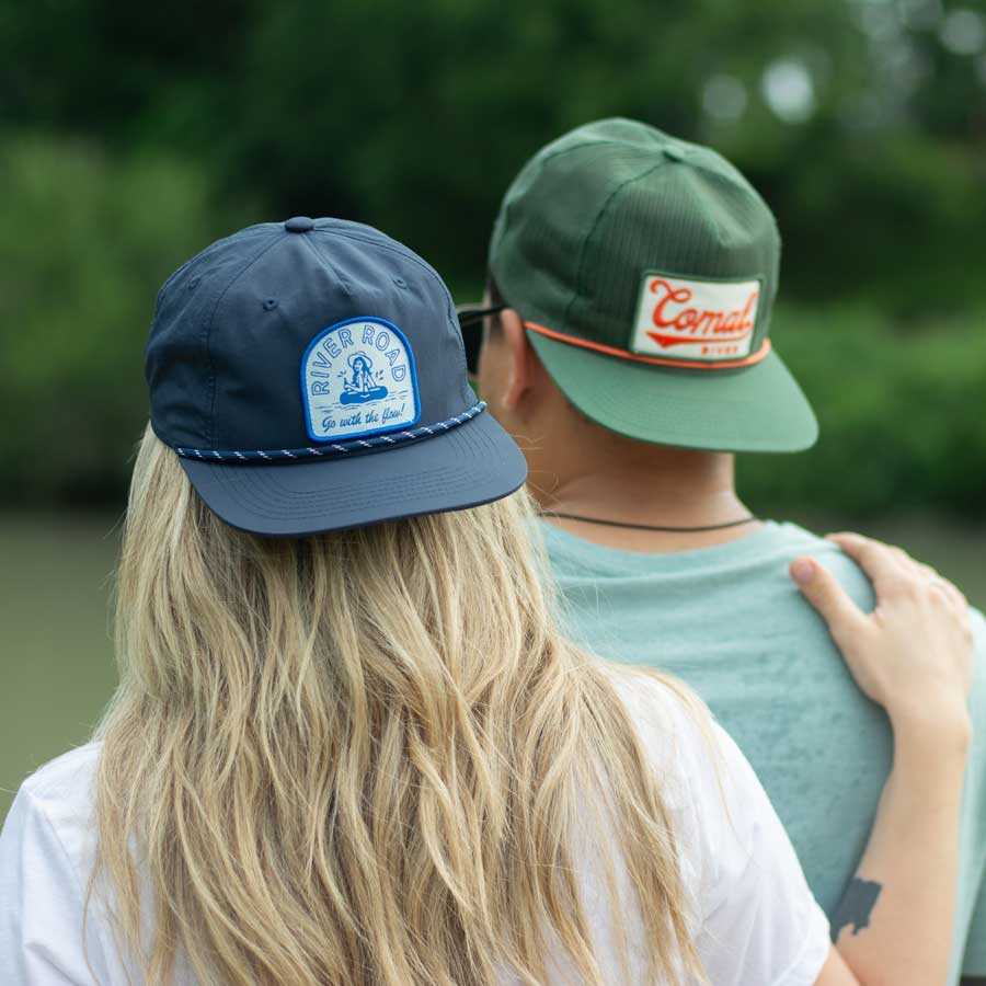 River Road Go With The Flow Snapback Hat