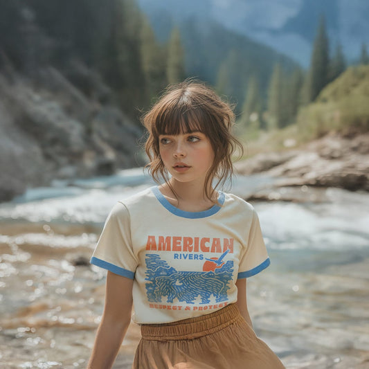 River Road American Rivers Vintage Ringer