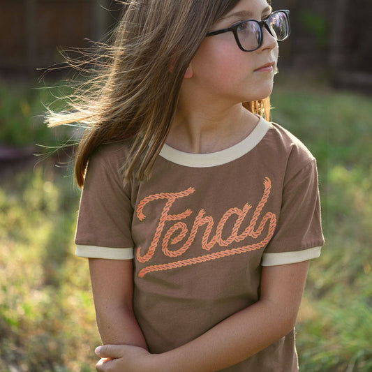 River Road Feral Vintage Ringer (Youth)