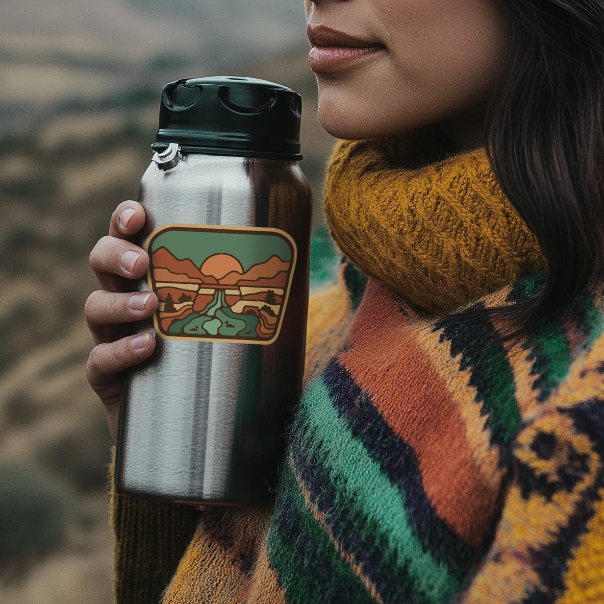 River Road Dam Sticker