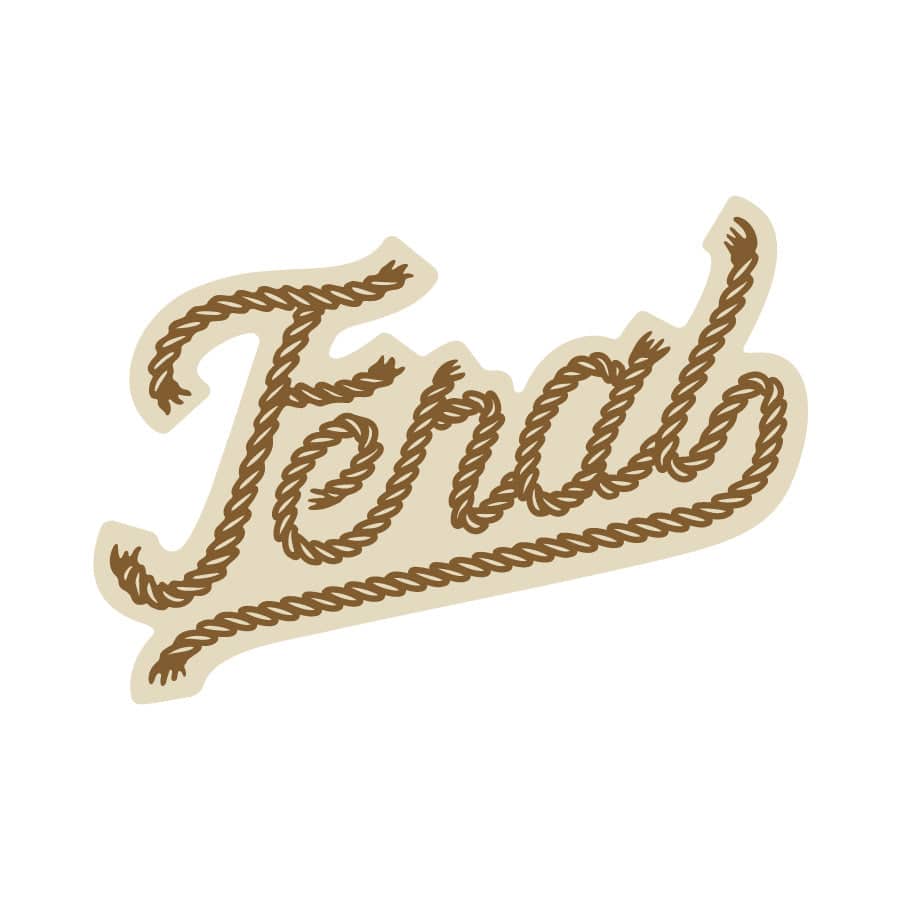 River Road Feral Sticker