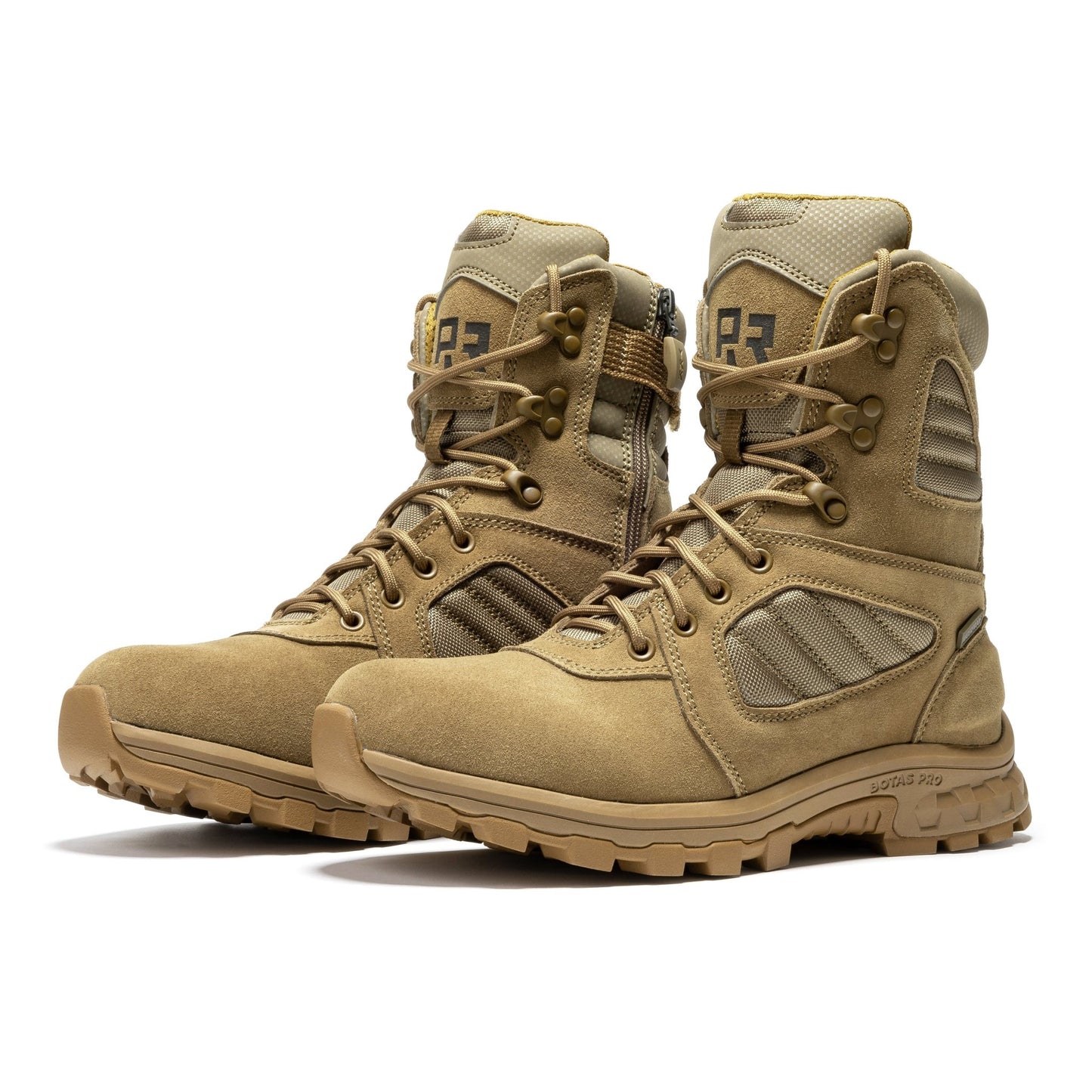 RockRooster Burano Coyote 8 inch Suede Leather Waterproof Tactical & Military Boots AB540 - Angler's Pro Tackle & Outdoors