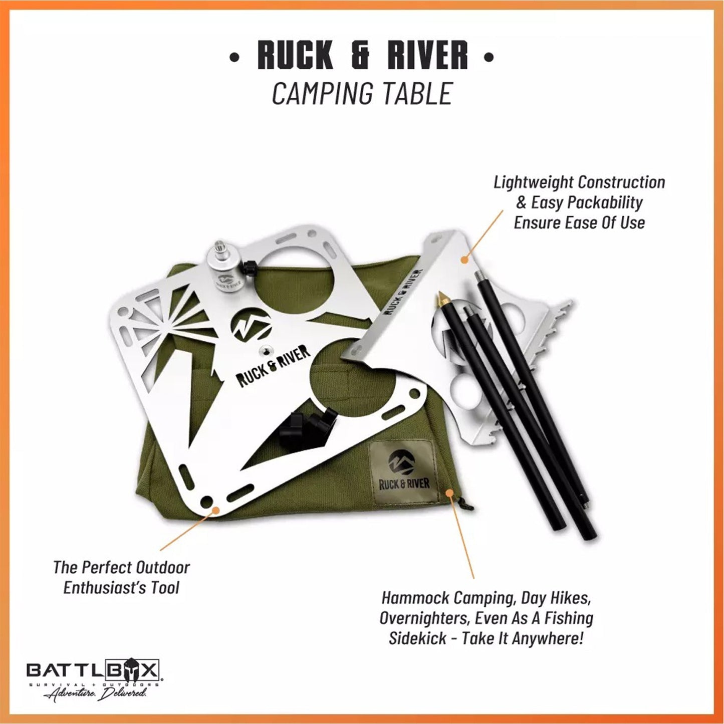Ruck & River Camping Table - Angler's Pro Tackle & Outdoors