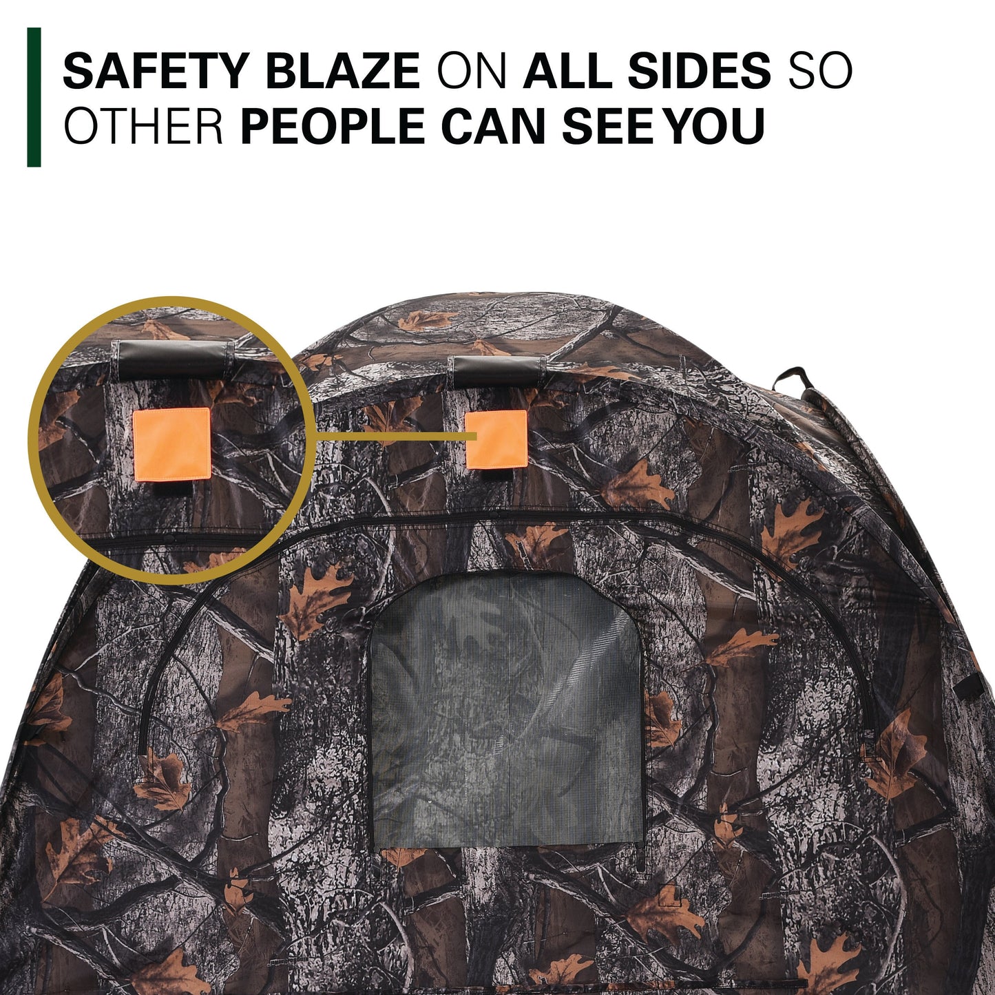 Rukket Sports Hunting Blind w/ Tripod Stool and Ground Screen - Angler's Pro Tackle & Outdoors