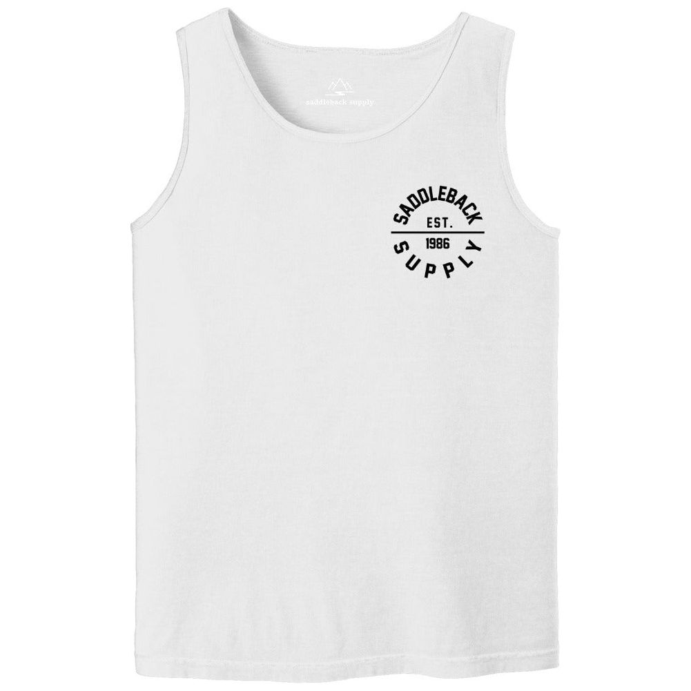 Saddleback Classic Circle Pigment Tank Top - Angler's Pro Tackle & Outdoors