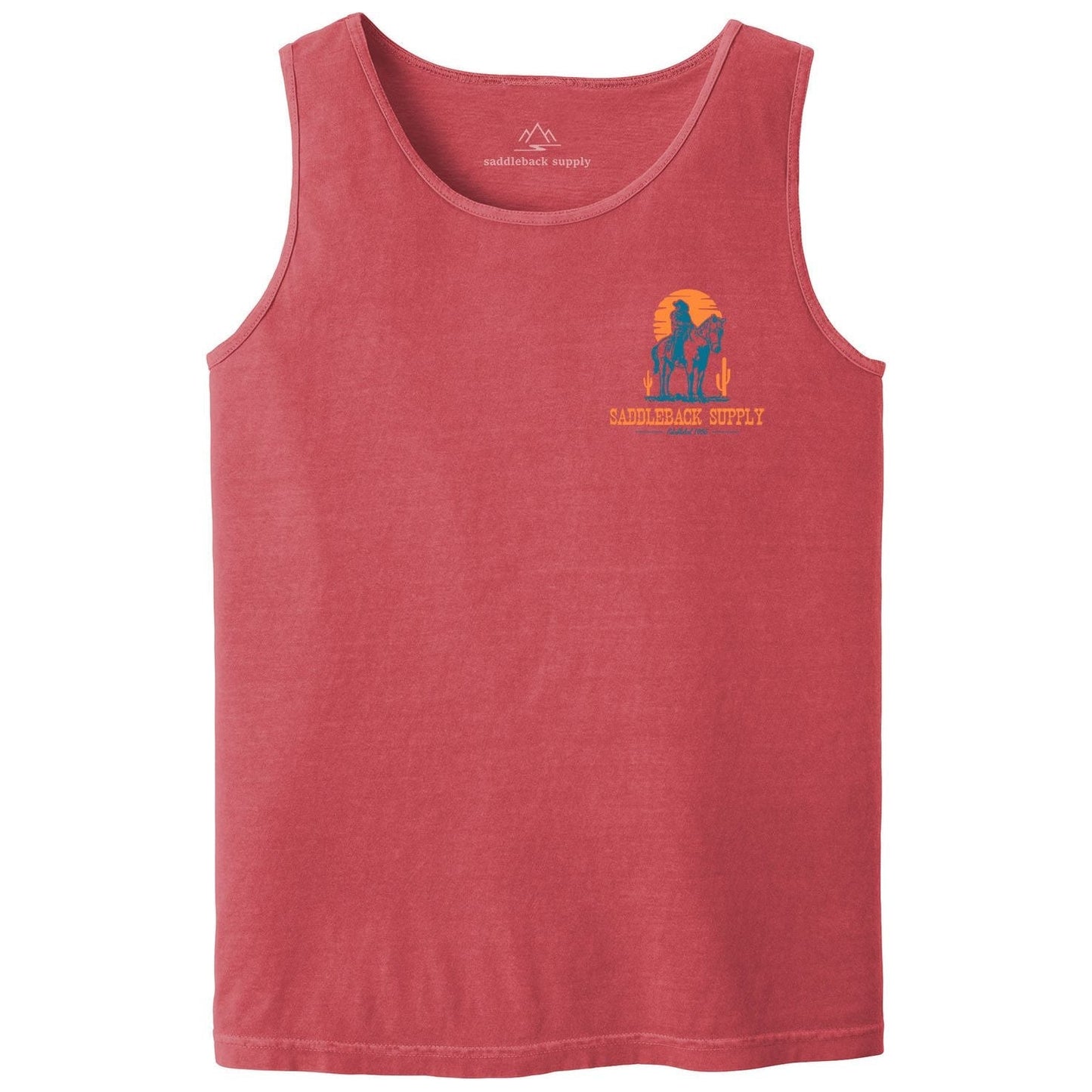 Saddleback Cowboy & Trusty Steed Pigment Tank Top - Angler's Pro Tackle & Outdoors