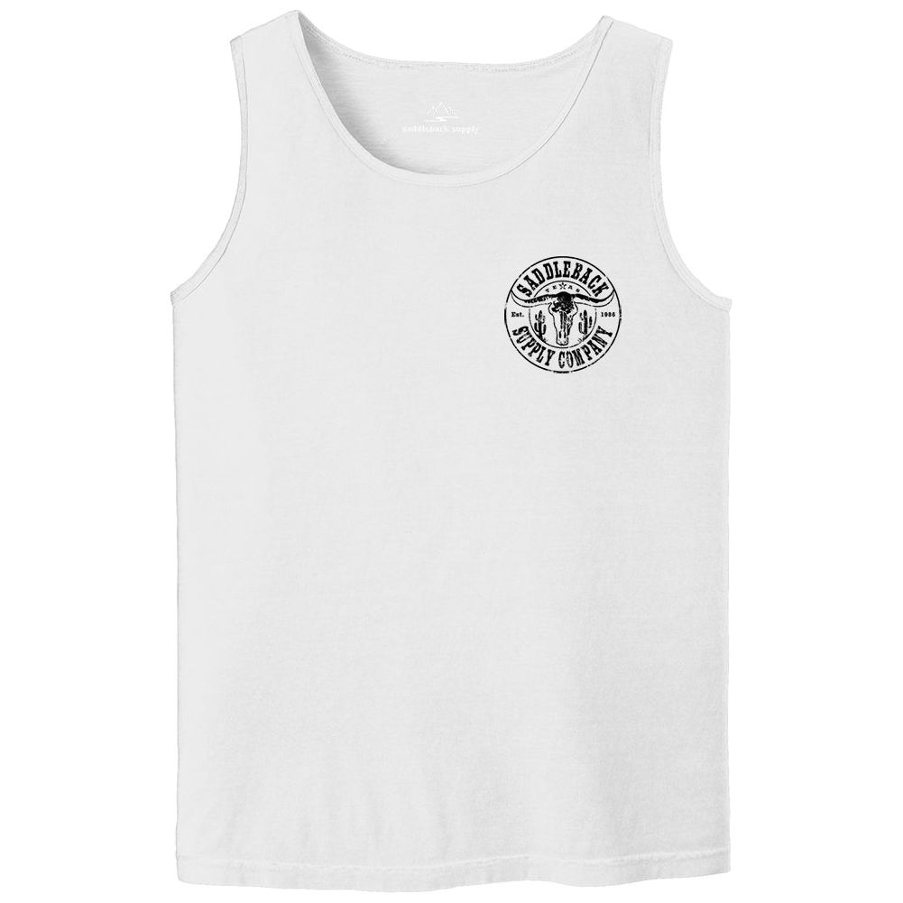 Saddleback Desert Skull Pigment Tank Top - Angler's Pro Tackle & Outdoors