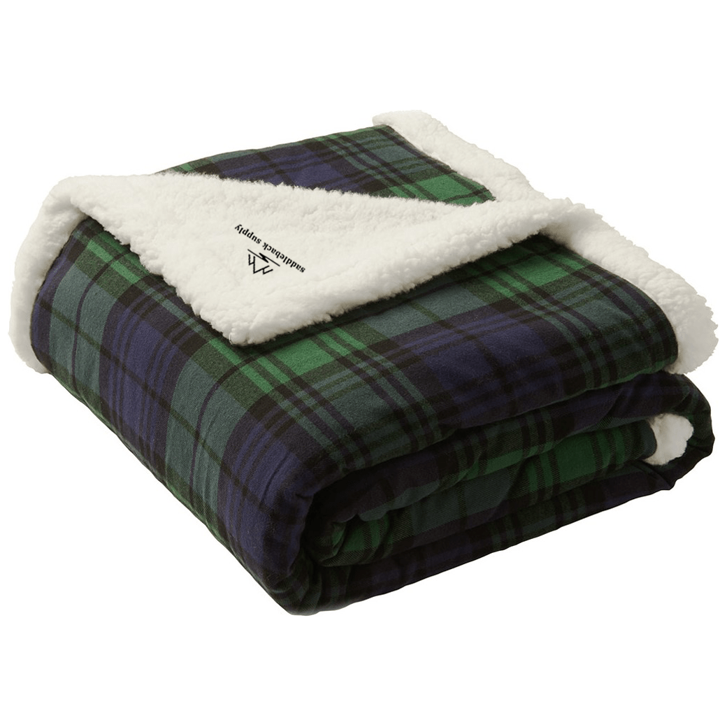 Saddleback Supply Flannel Sherpa Blankets - Angler's Pro Tackle & Outdoors