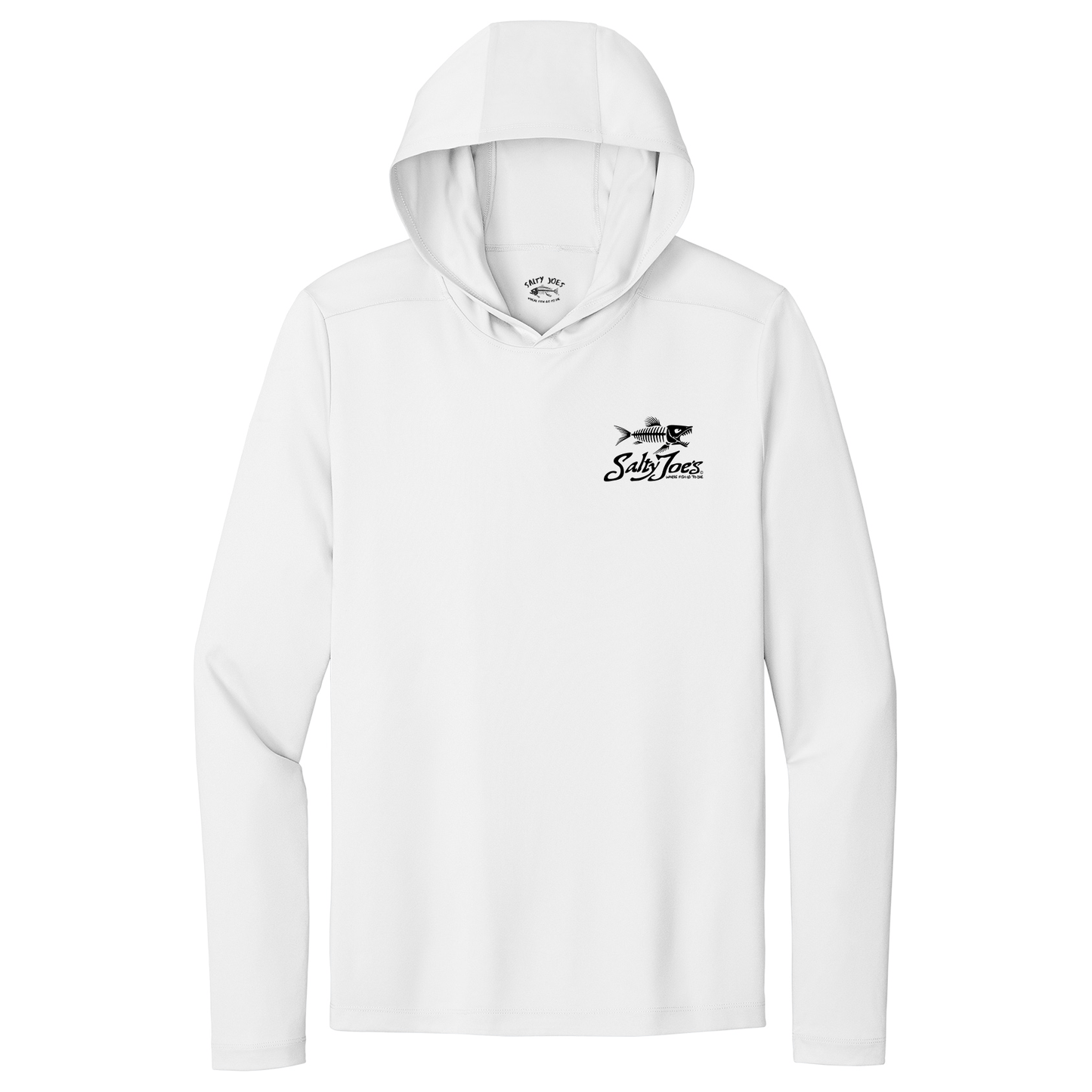 Salty Joe's Skeleton Fish Hooded Sun Shirt - Angler's Pro Tackle & Outdoors