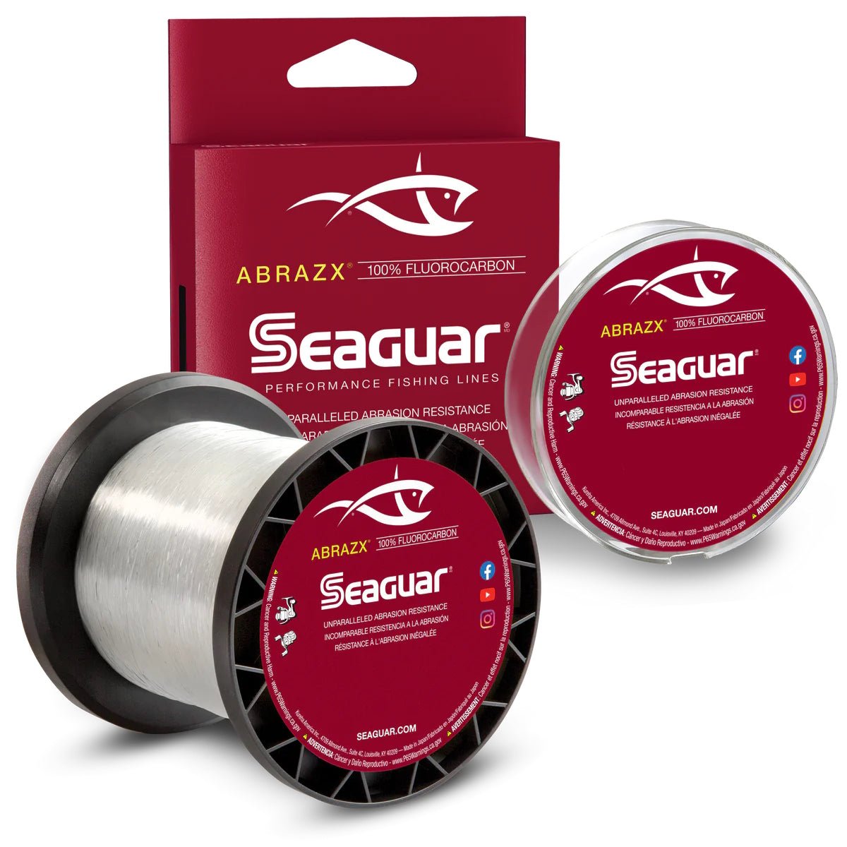 Seaguar AbrazX Fluorocarbon Line - Angler's Pro Tackle & Outdoors