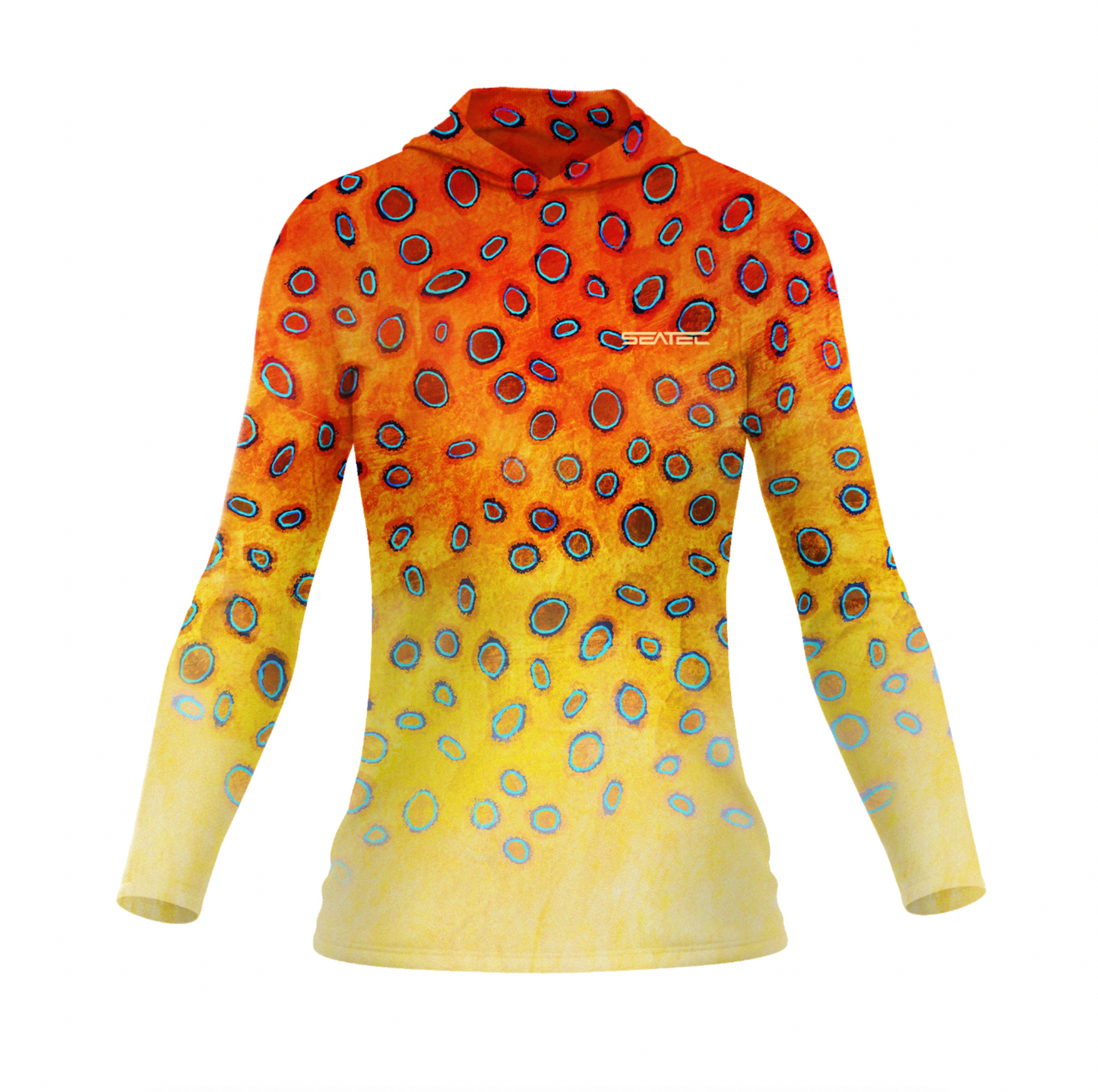 Seatec Outfitters WOMEN'S SPORT TEC | BLUE RINGED | HOODED