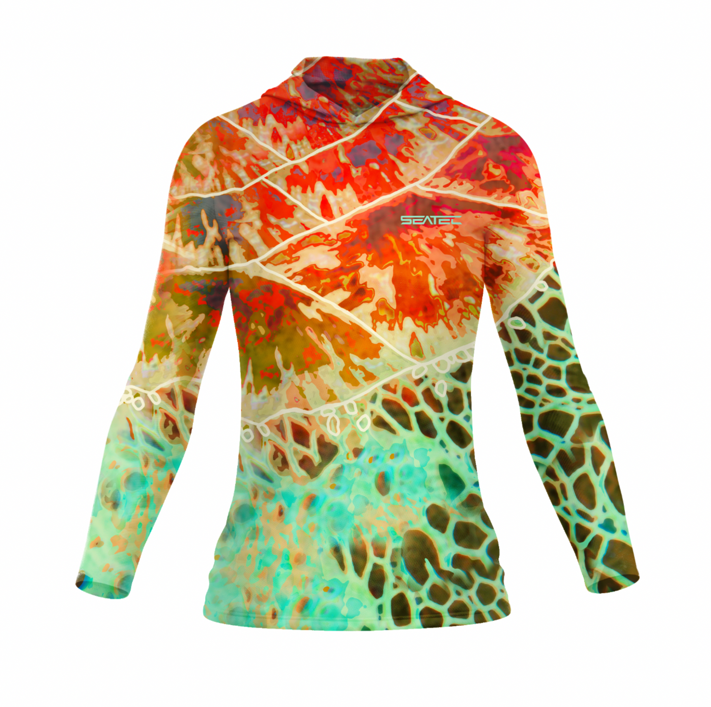 Seatec Outfitters WOMEN'S SPORT TEC | SEA TURTLE | HOODED