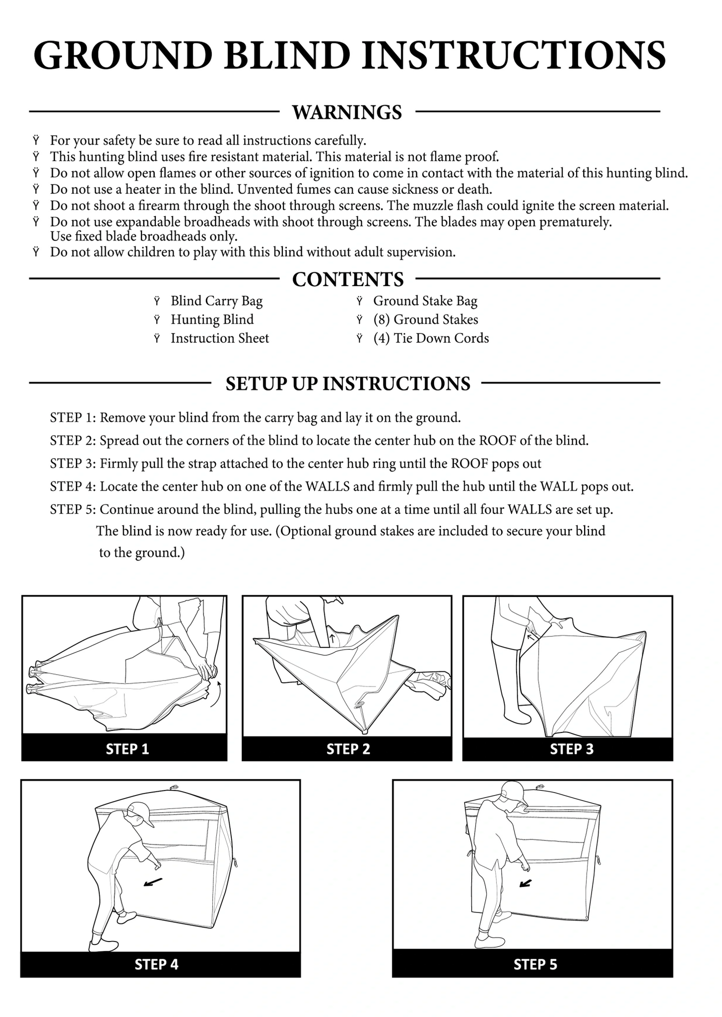 ShedOFF Waterproof 5 Sides 288 Degree See Through Hunting Blind 2 - 4 Person Veil Camo - Angler's Pro Tackle & Outdoors