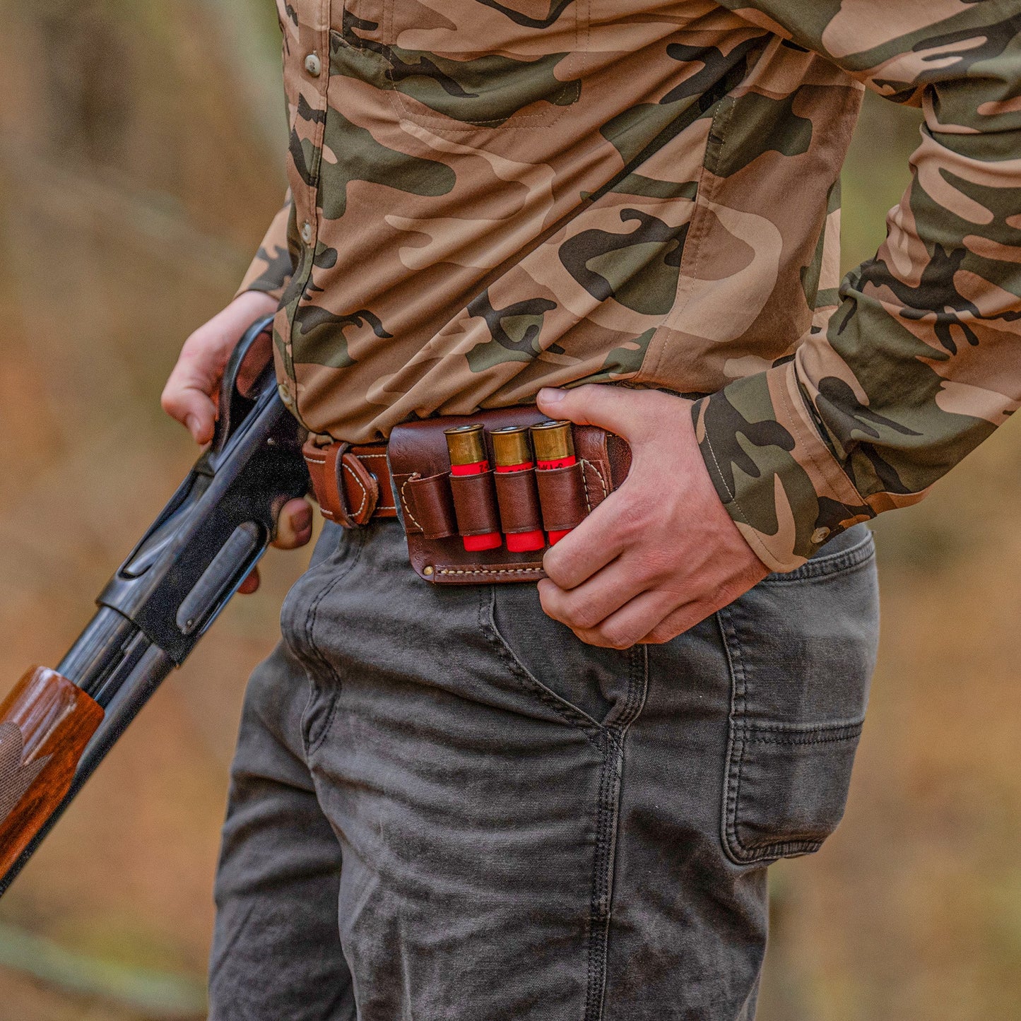 Hunter Shotgun Shell Belt Slide