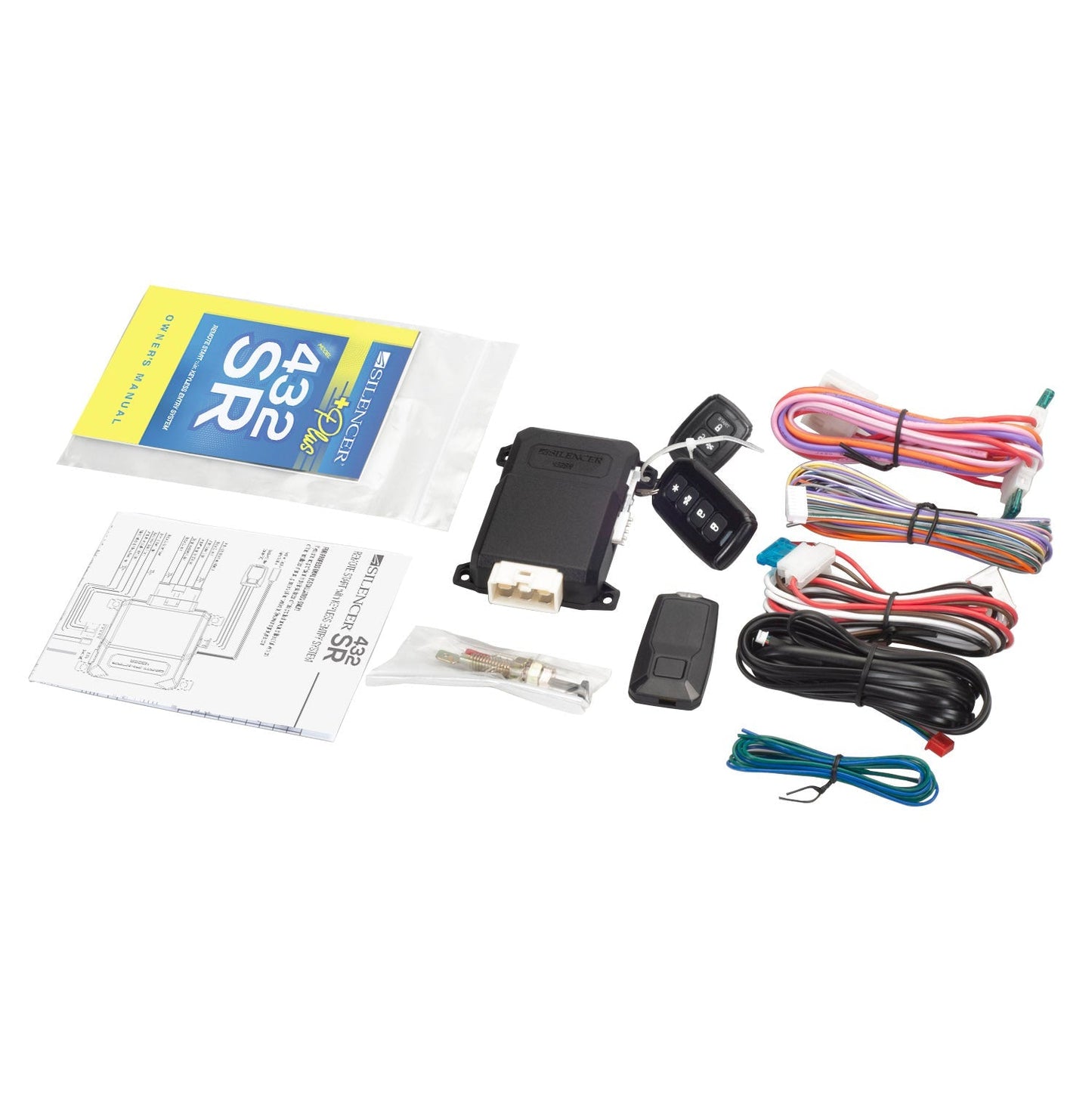 Magnadyne Silencer Plus 432SR | 1 Way | 1/4 Mile Range Remote Start & Keyless Entry