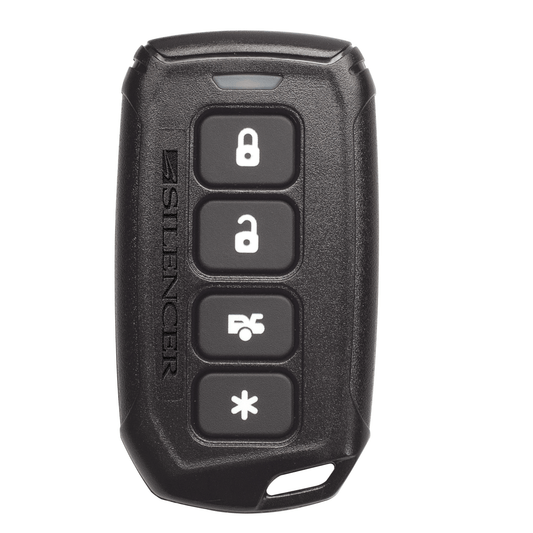 Magnadyne Silencer SLRF-AM4 | 4-Button Ask One Way Replacement Remote