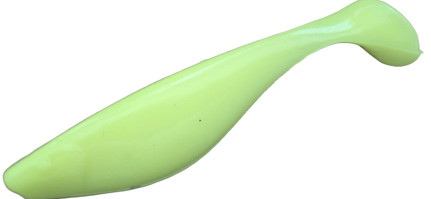 Just Lures Fishing Swim Shad 5" - Silk Chartreuse