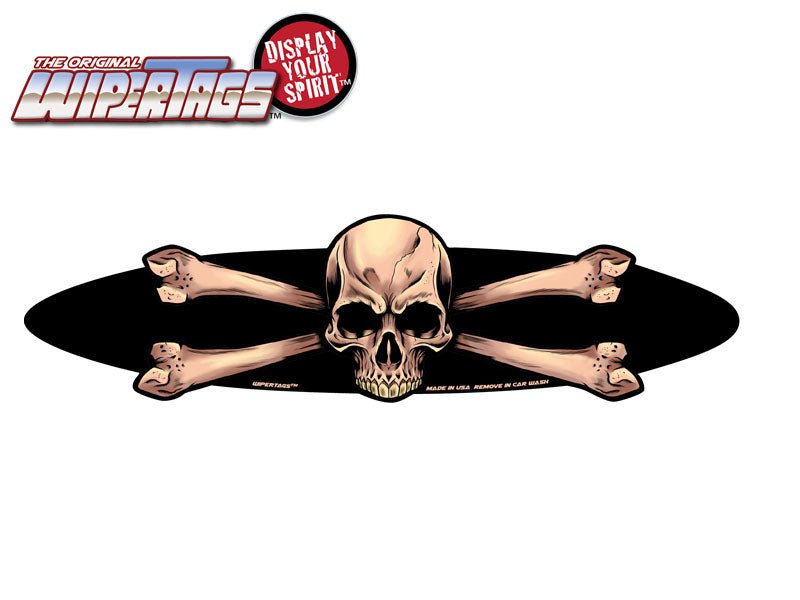 Skull and Crossbones WiperTags - Angler's Pro Tackle & Outdoors