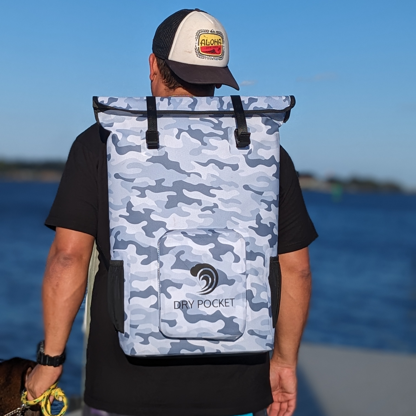 Dry Pocket Auto-Sealing, Waterproof, Floating, Scent Proof Backpack Cooler