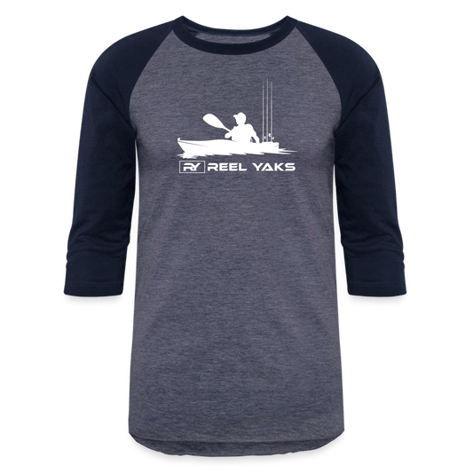 Reel Yaks Baseball T-Shirt - Heading out