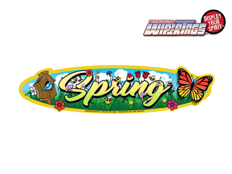 Spring Time Seasonal WiperTags